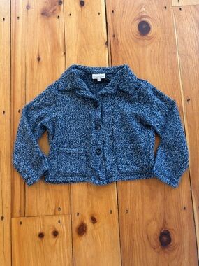 Monterey Bay Textured Cropped Cardigan PM